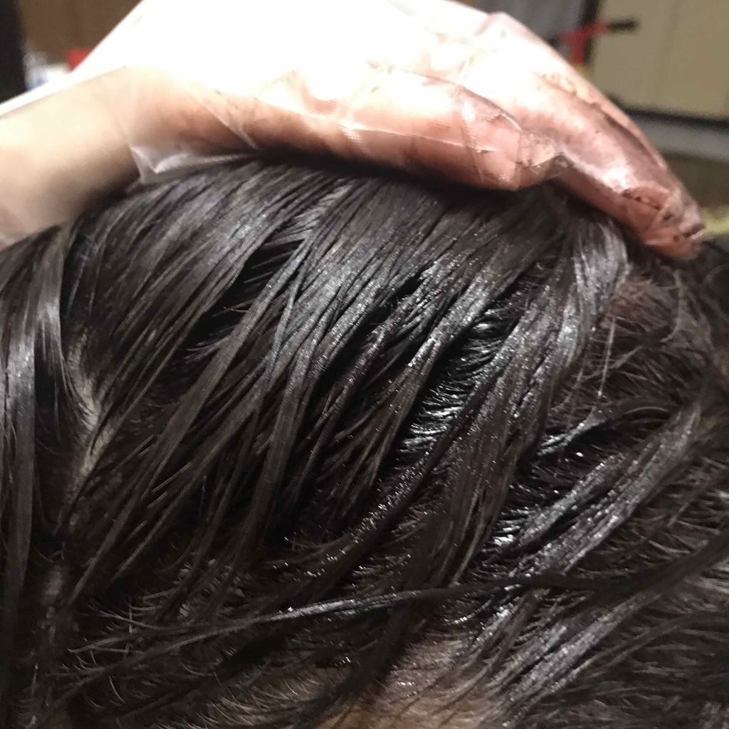 オールインワン カラートリートメント/マイナチュレ/ヘアカラーを使ったクチコミ(2枚目)
