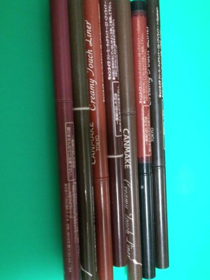 クリーミータッチライナー/キャンメイク/ジェルアイライナーを使ったクチコミ(1枚目)
