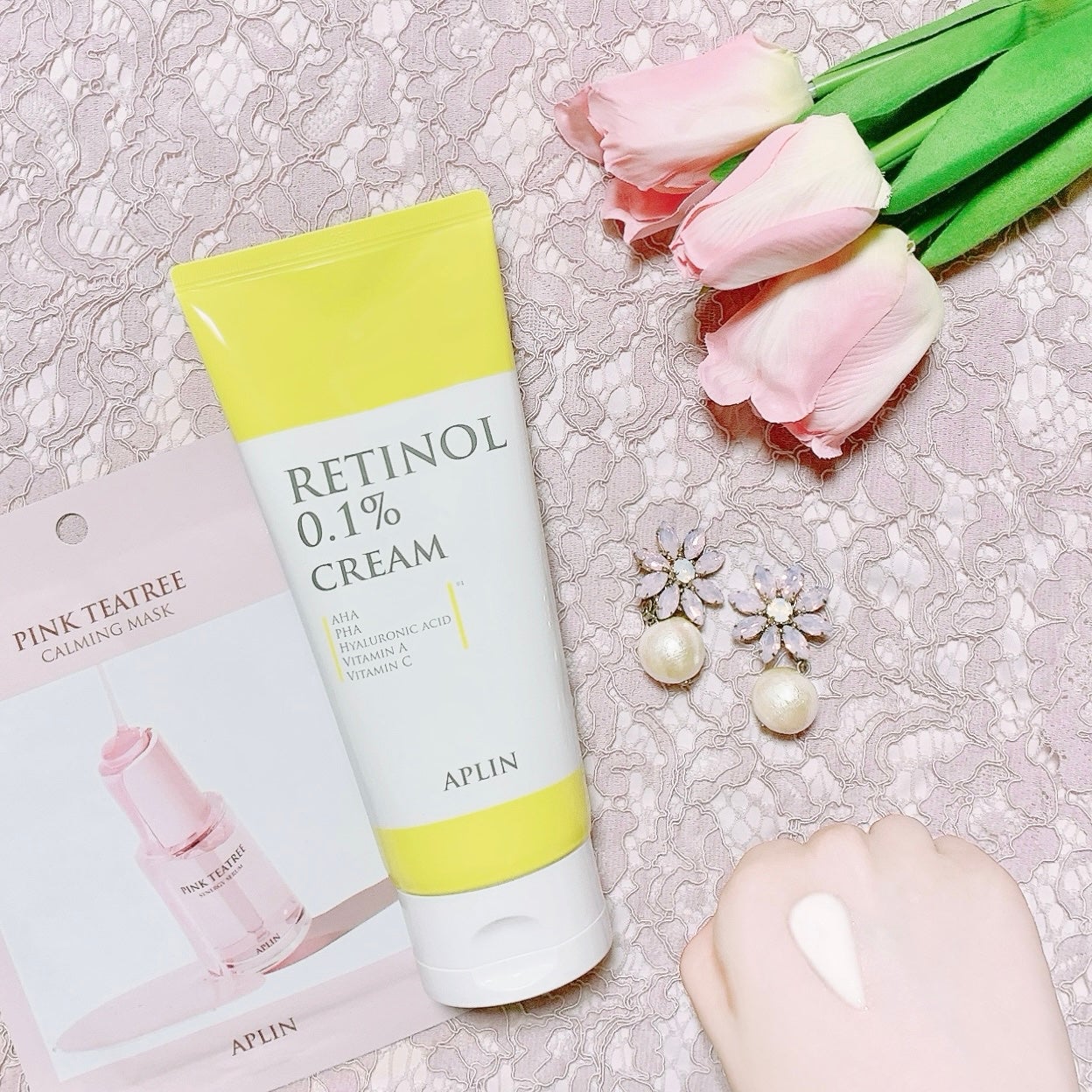 レチノール0.1クリーム/APLIN/フェイスクリームを使ったクチコミ(1枚目)