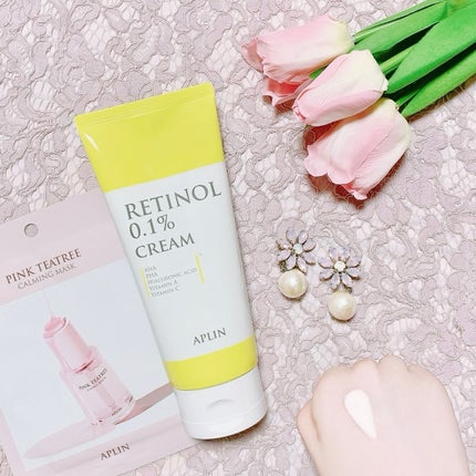レチノール0.1クリーム/APLIN/フェイスクリームを使ったクチコミ(1枚目)