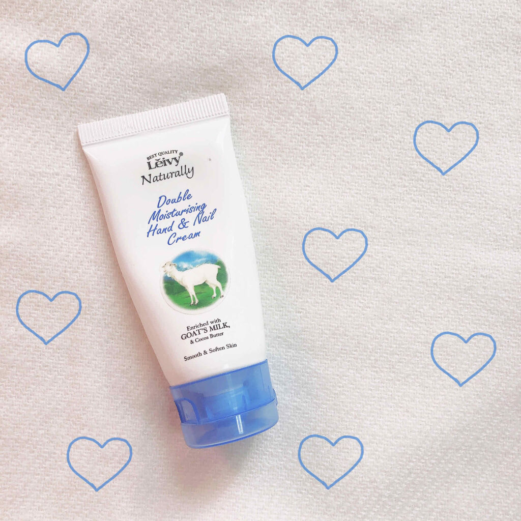 レイヴィー ハンド＆ネイルクリームゴートミルク/Leivy/ハンドクリームを使ったクチコミ（1枚目）
