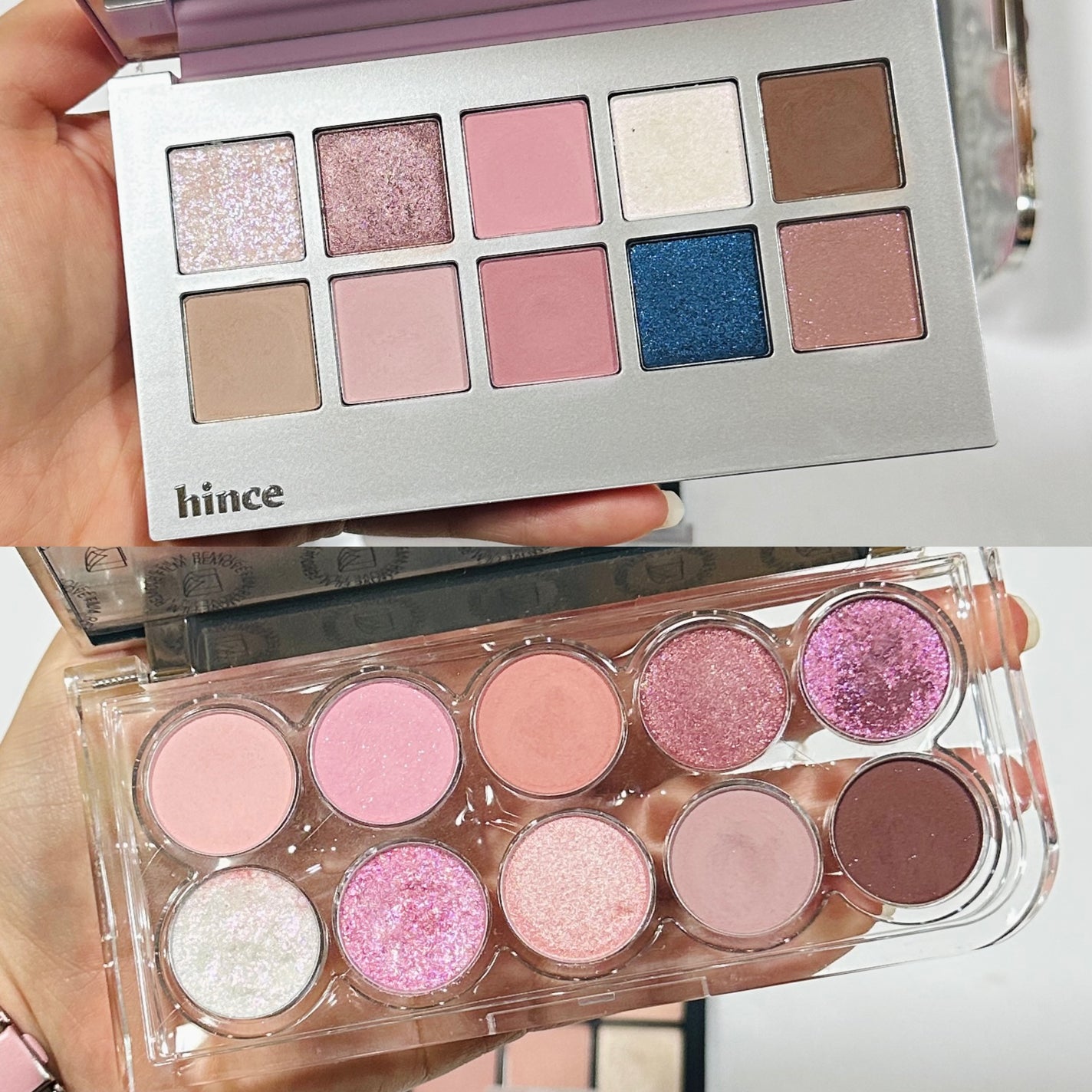 ニューデップスアイシャドウパレット/hince/アイシャドウパレットを使ったクチコミ(2枚目)