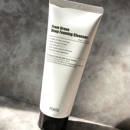 フロムグリーン ディープフォームクレンザー/PURITO/洗顔フォームを使ったクチコミ(5枚目)