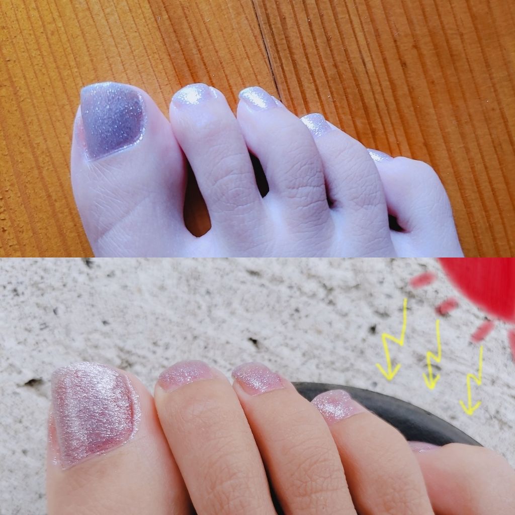 カラーチェンジネイル/ROYAL BEACH/マニキュアを使ったクチコミ（2枚目）