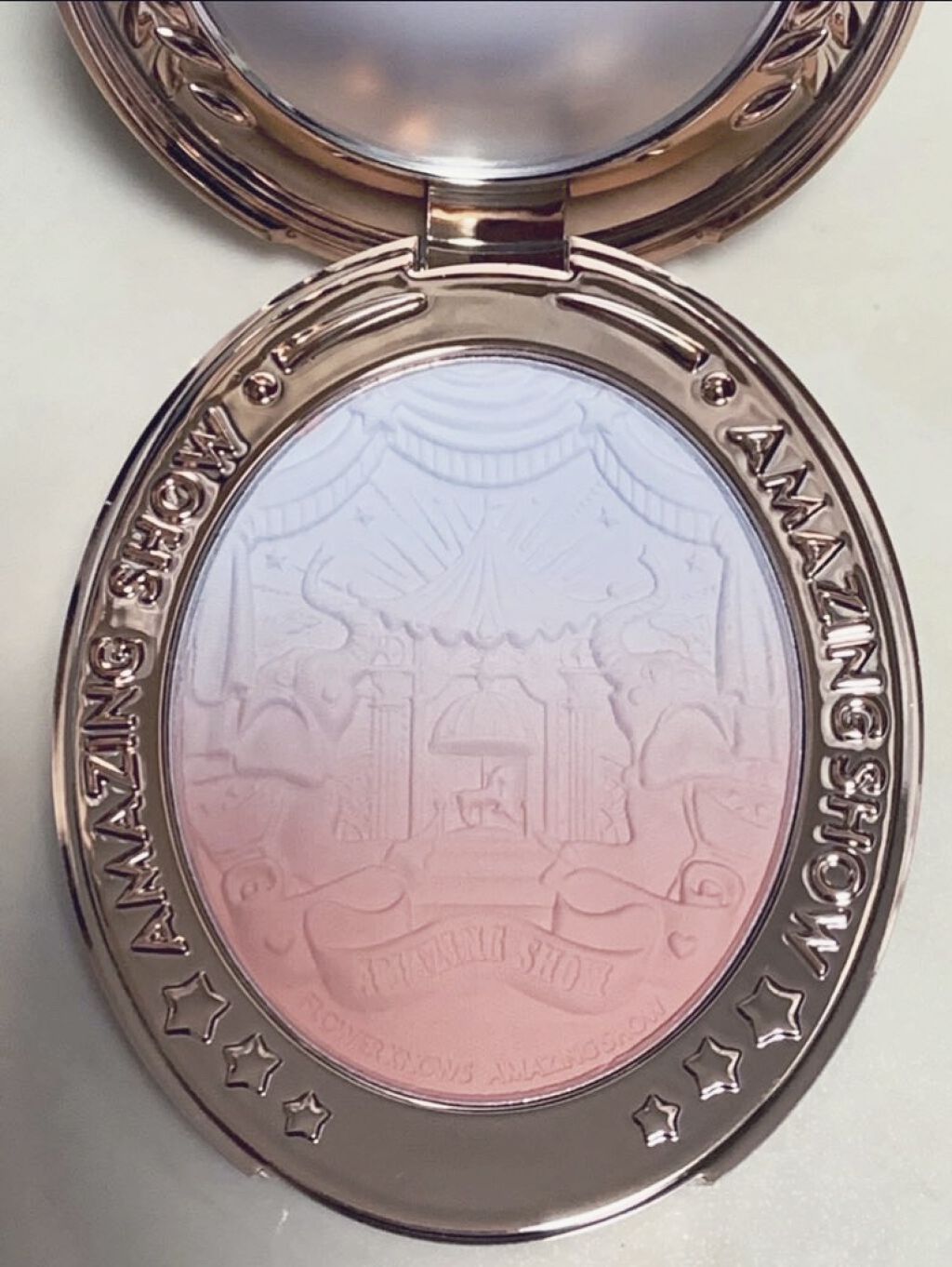 サーカスシリーズ グラデーションブラッシュ  01 Blue Moonlight/FlowerKnows/パウダーチークを使ったクチコミ（2枚目）