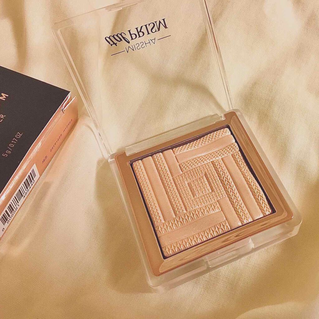 サテンハイライターイタルプリズム/MISSHA/パウダーハイライトを使ったクチコミ(1枚目)