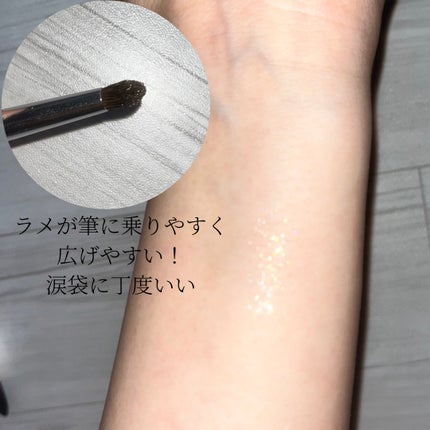 アイブラシ WR/b idol/メイクブラシを使ったクチコミ(4枚目)