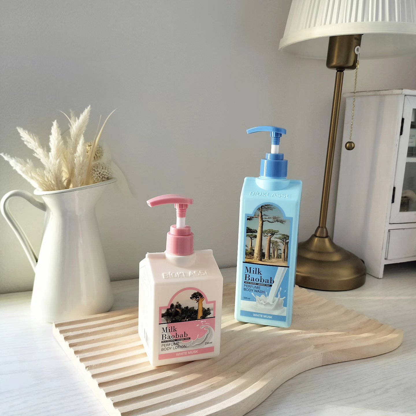 ミルクバオバブ パフュームボディウォッシュ ホワイトムスク/ミルクバオバブ/ボディソープを使ったクチコミ（1枚目）