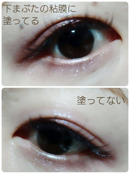 UR GLAM GEL EYELINER/U R GLAM/ジェルアイライナーを使ったクチコミ(3枚目)