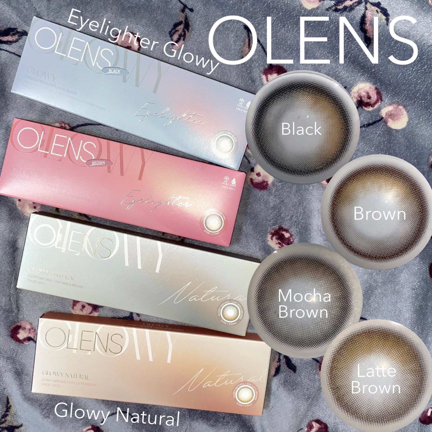 Glowy 1day/OLENS/ワンデー(1DAY)カラコンを使ったクチコミ(1枚目)