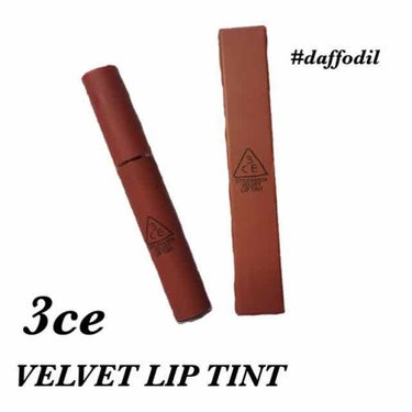 3CE VELVET LIP TINT/3CE/口紅を使ったクチコミ（1枚目）