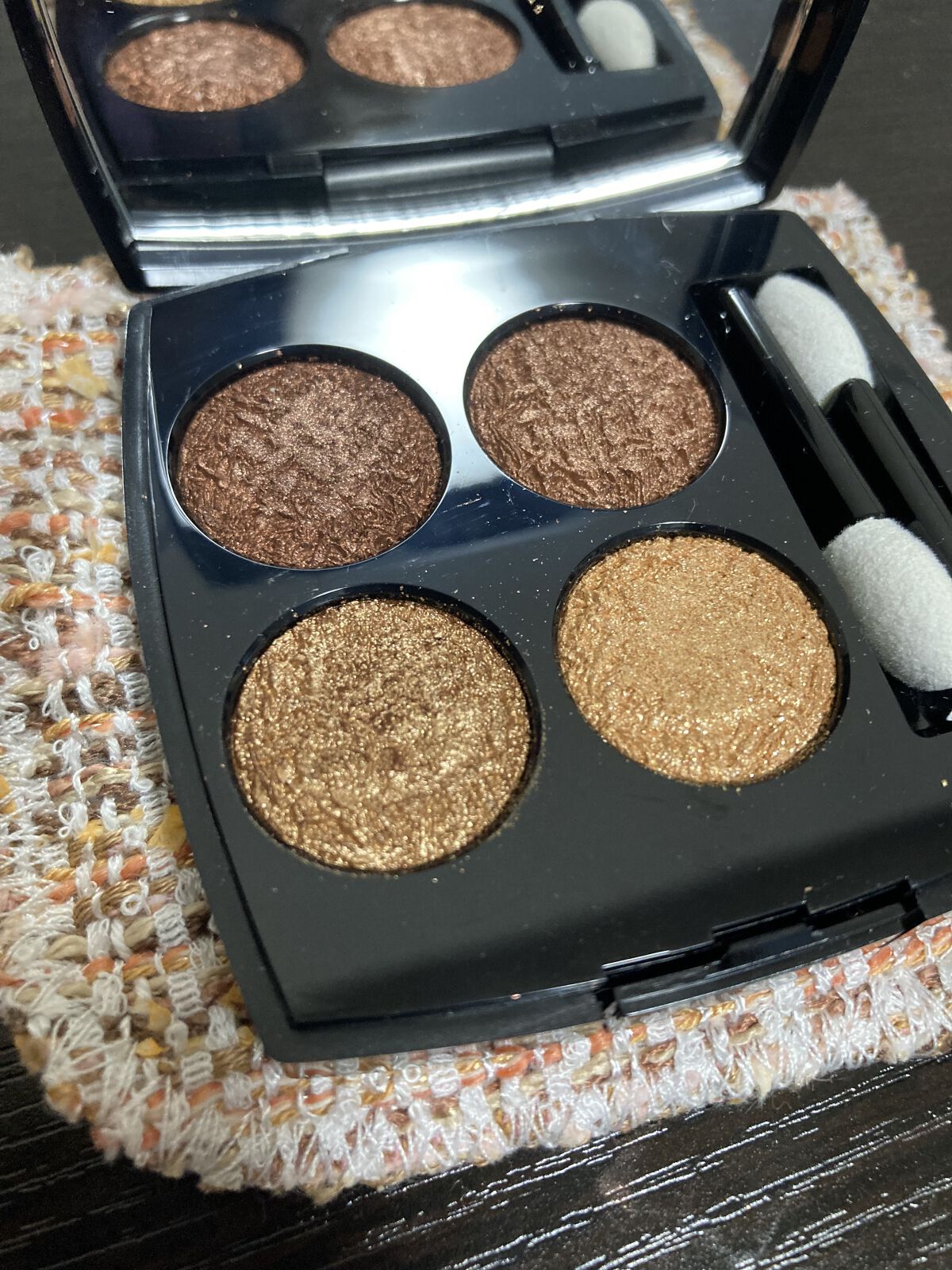 レ キャトル オンブル ツイード/CHANEL/アイシャドウパレットを使ったクチコミ（1枚目）