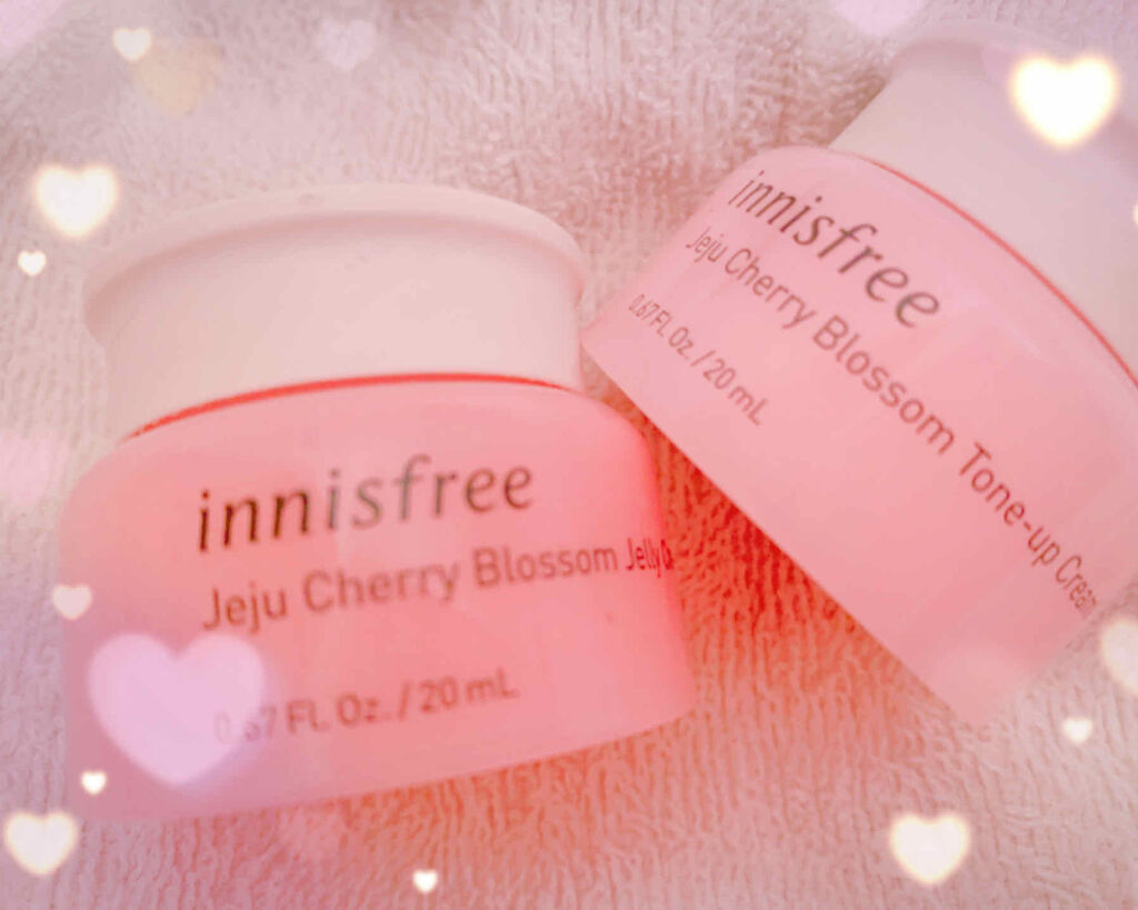 チェジュ チェリーブロッサム トーンアップクリーム/innisfree/化粧下地を使ったクチコミ（1枚目）