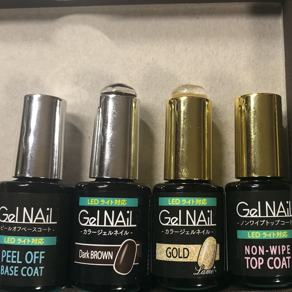 ジェルネイル（ライト対応）/セリア/ジェルネイルを使ったクチコミ（2枚目）