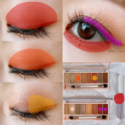 8色アイパレット/KIREI FACTORY/アイシャドウパレットを使ったクチコミ(7枚目)