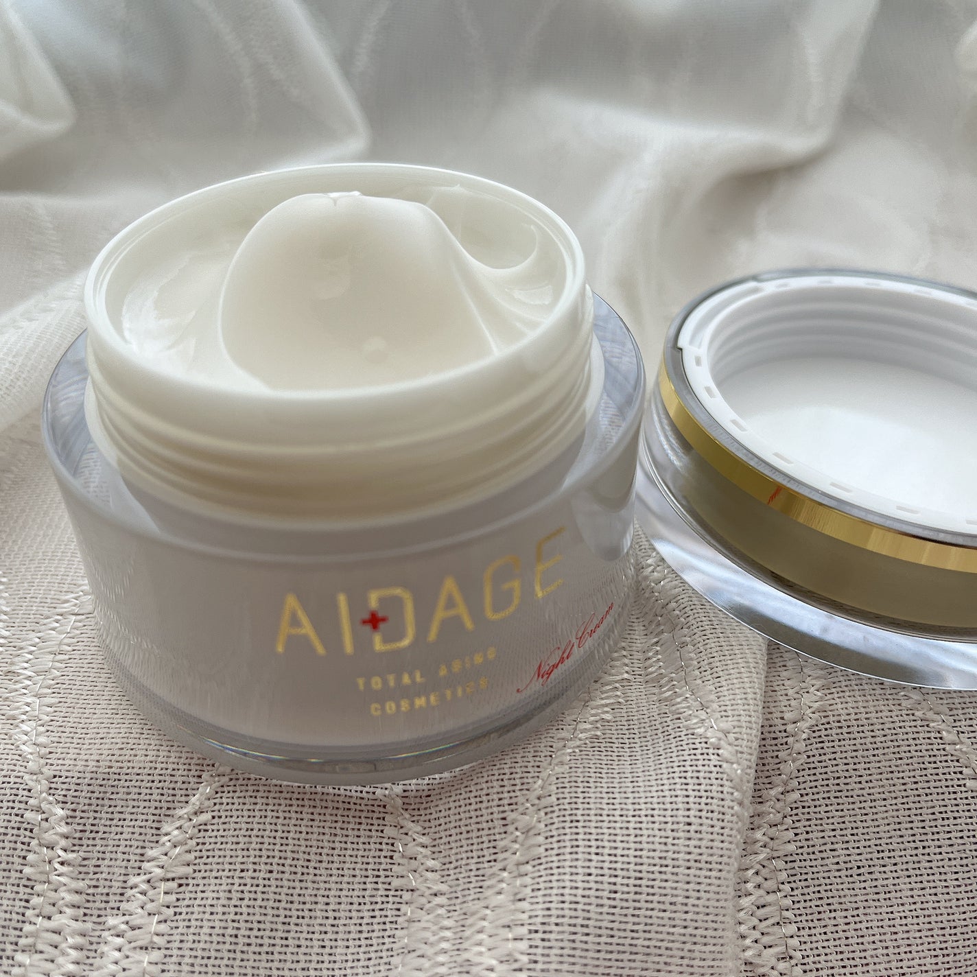 ナイトクリーム/AIDAGE/フェイスクリームを使ったクチコミ(4枚目)