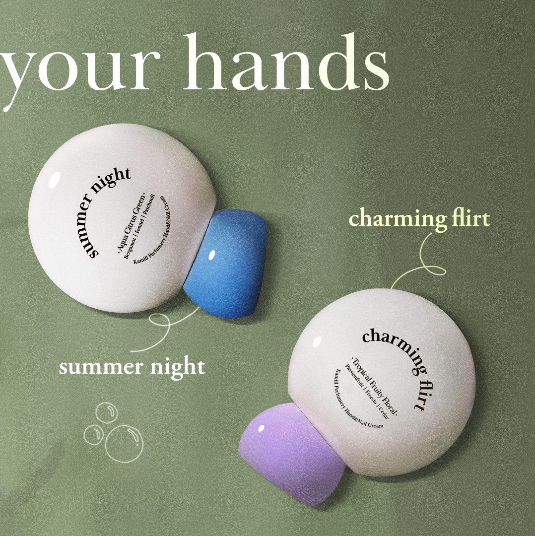 パフューマリー ハンド＆ネイルクリーム カモミールダイブ 50ml/カミール/ハンドクリームを使ったクチコミ（3枚目）