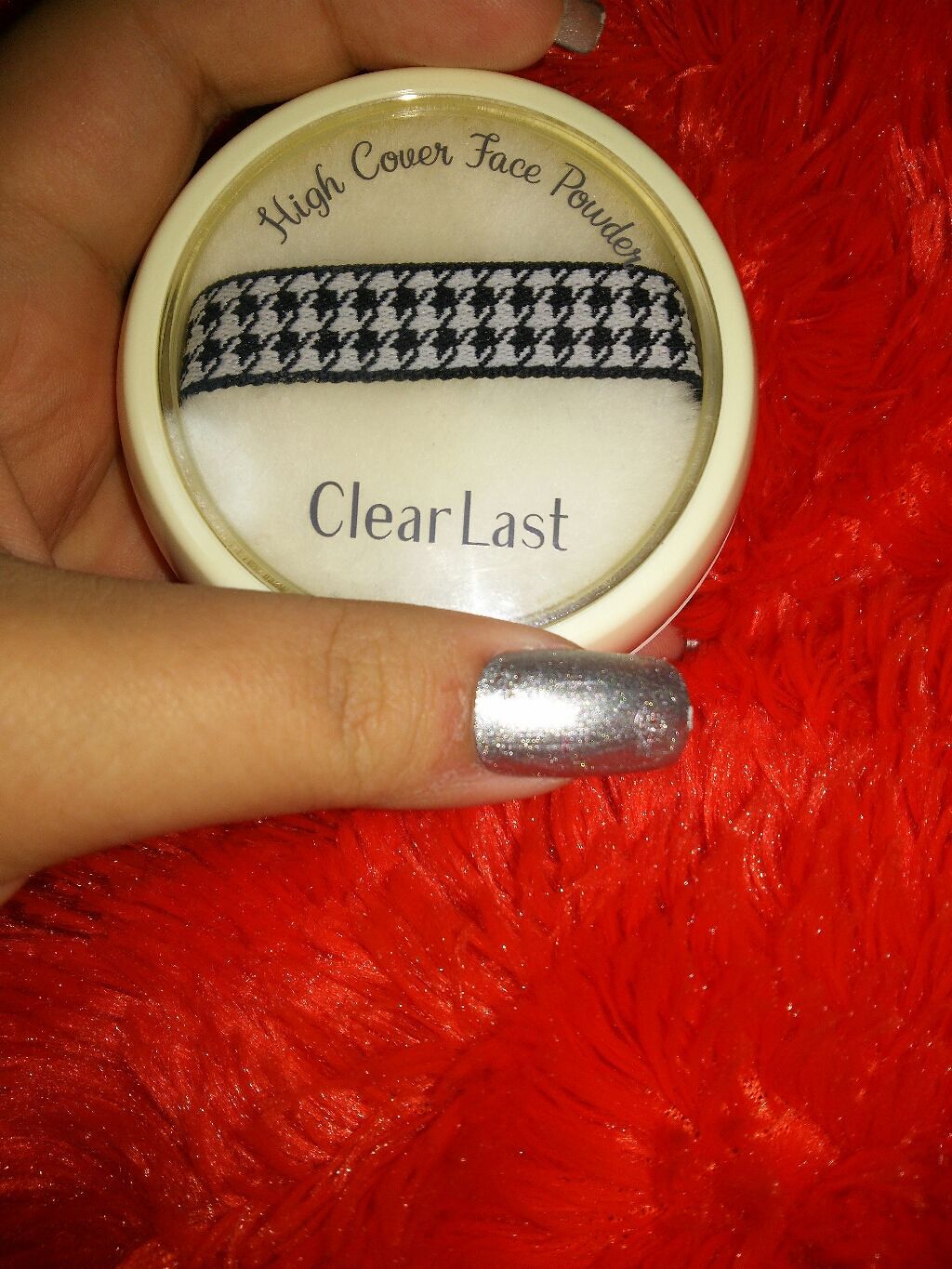 フェイスパウダー ハイカバー  白肌オークル/クリアラスト/プレストパウダーを使ったクチコミ（1枚目）