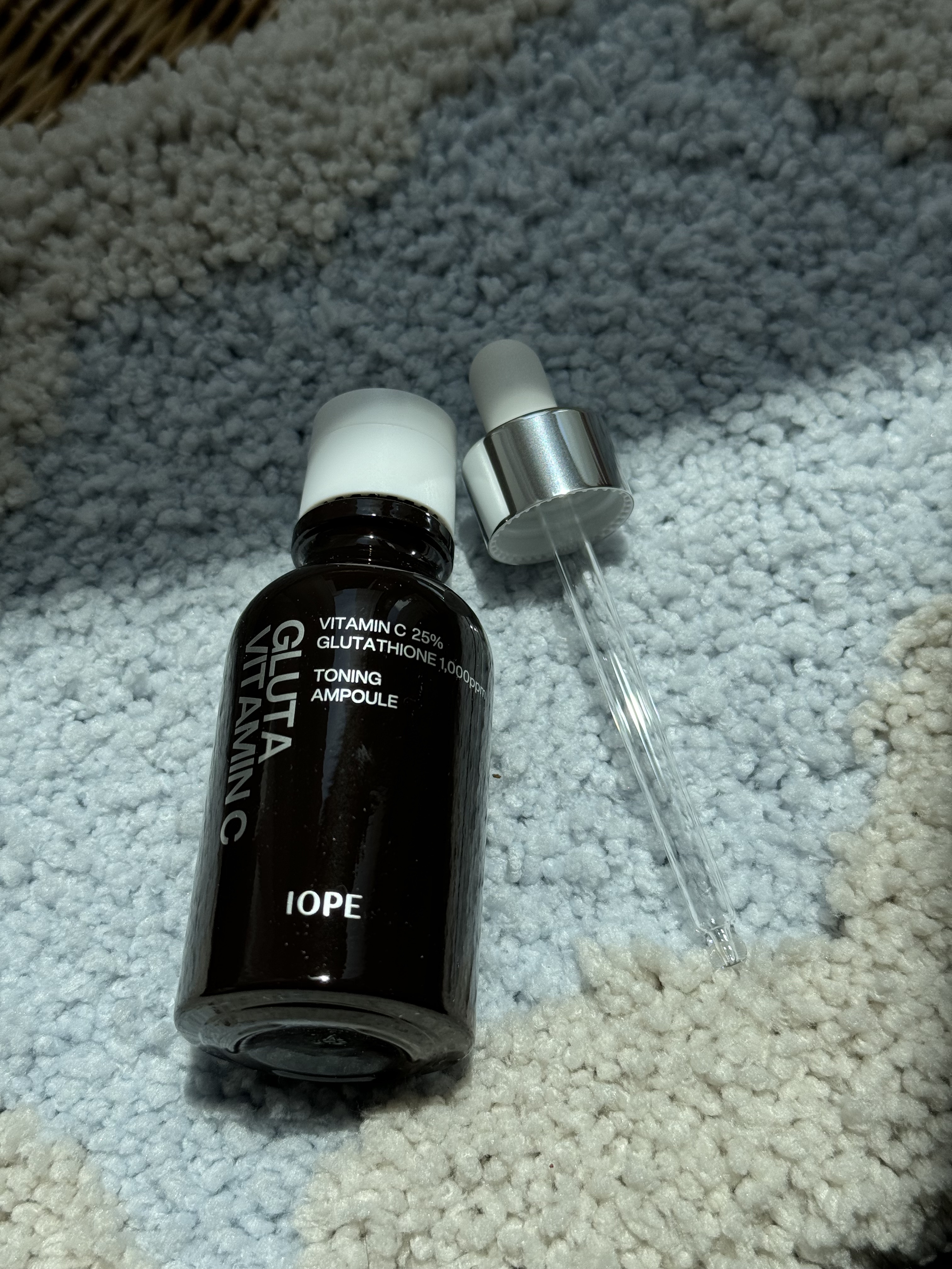 グルタ ビタミンC トーニング アンプル/IOPE/美容液を使ったクチコミ（1枚目）