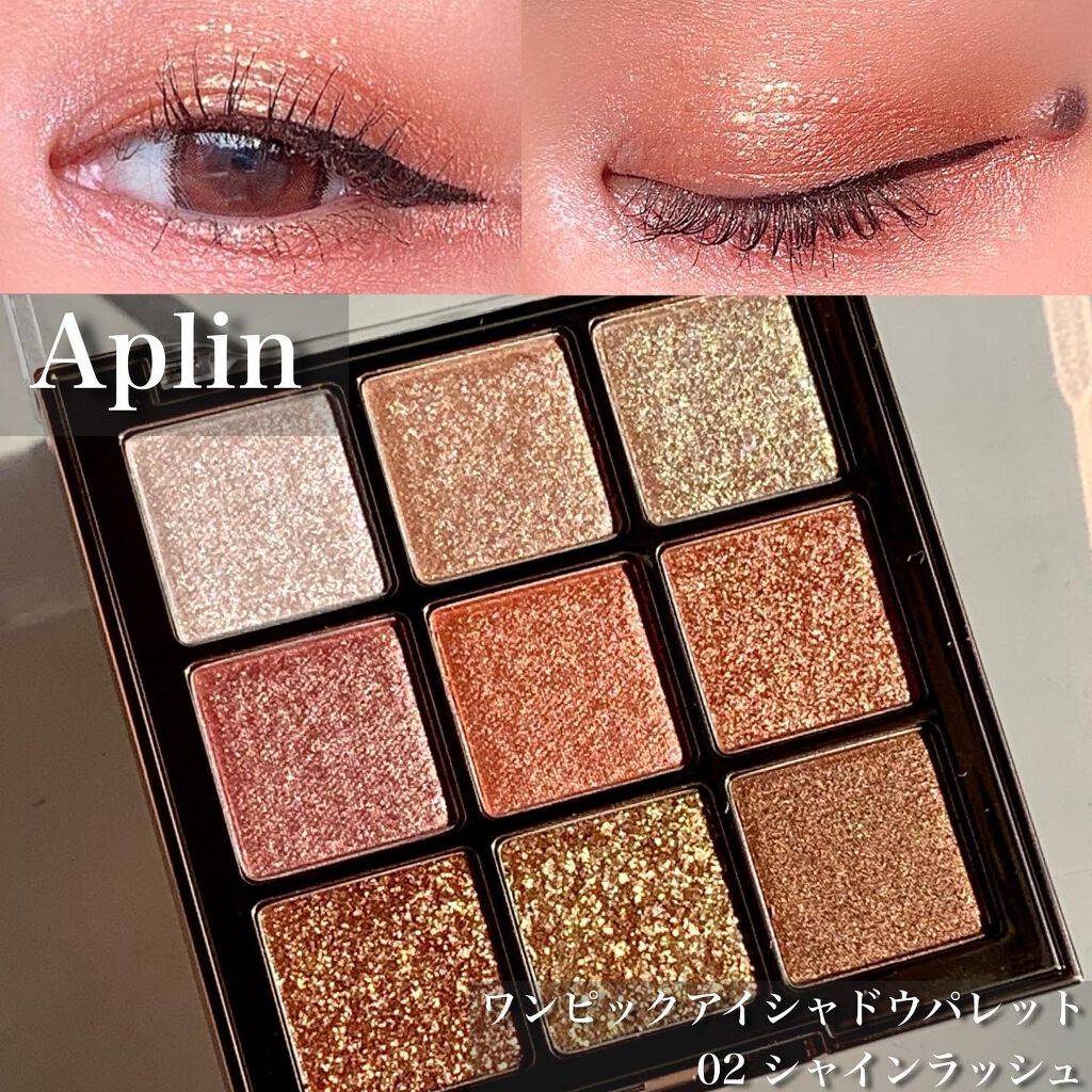 ワンピックアイシャドウパレット/APLIN/アイシャドウパレットを使ったクチコミ(1枚目)