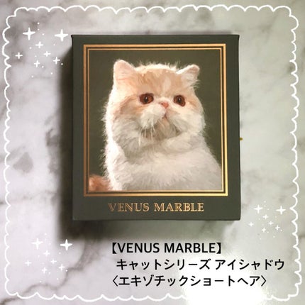 Venus Marble アイシャドウキャットシリーズ/Venus Marble/アイシャドウパレットを使ったクチコミ(1枚目)