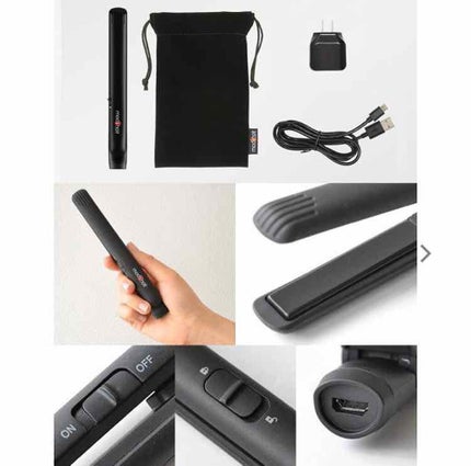 スタイリッシュ モバイルヘアアイロン MHS-0840/mod's hair/ストレートアイロンを使ったクチコミ(3枚目)