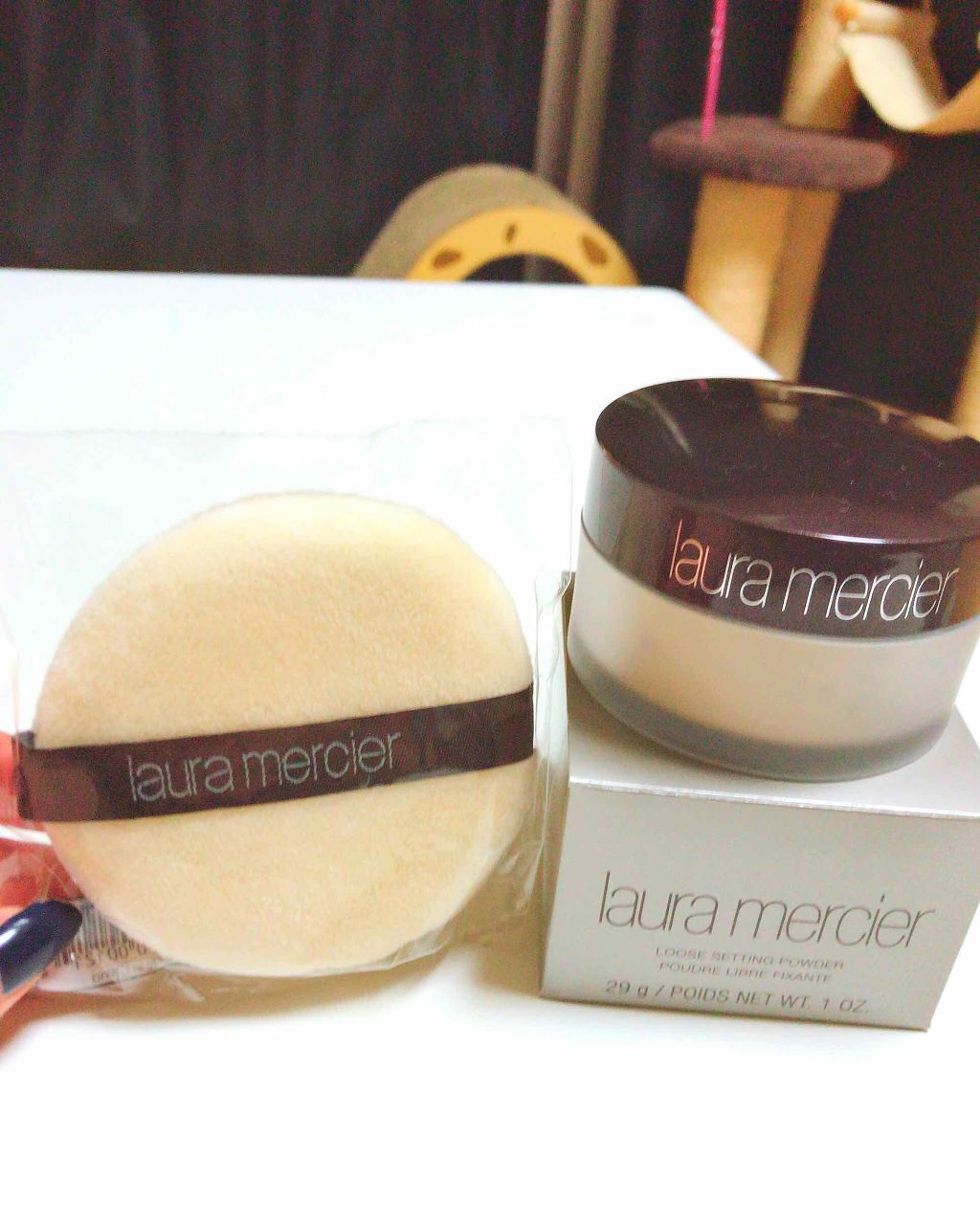 ルースセッティングパウダー トランスルーセント/ローラ メルシエ/ルースパウダーを使ったクチコミ(1枚目)