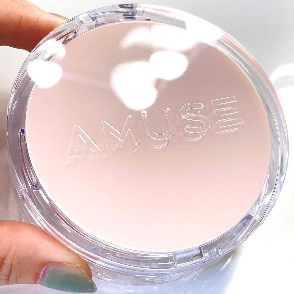 スキンチューンヴィーガンカバークッション 01 フェアチューン/AMUSE/クッションファンデーションを使ったクチコミ（2枚目）