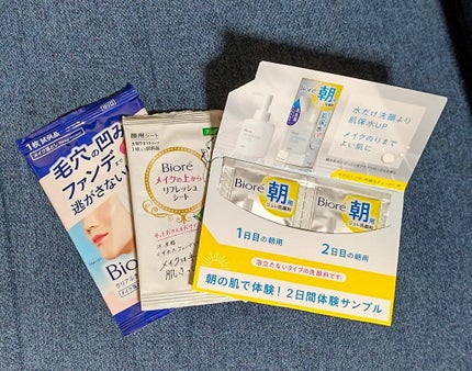 メイクの上からリフレッシュシート/ビオレ/フェイスシートを使ったクチコミ(1枚目)