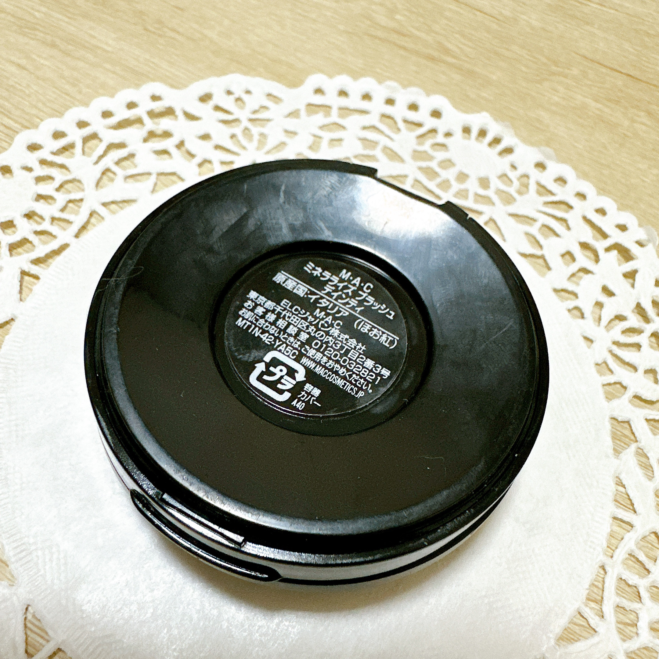 M·A·C ミネラライズ ブラッシュ デインティ/M・A・C/パウダーチークを使ったクチコミ（3枚目）