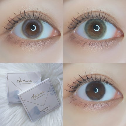 Chu's me BLUE LIGHT SAVE 1day/Chu's me/カラーコンタクトレンズを使ったクチコミ(6枚目)