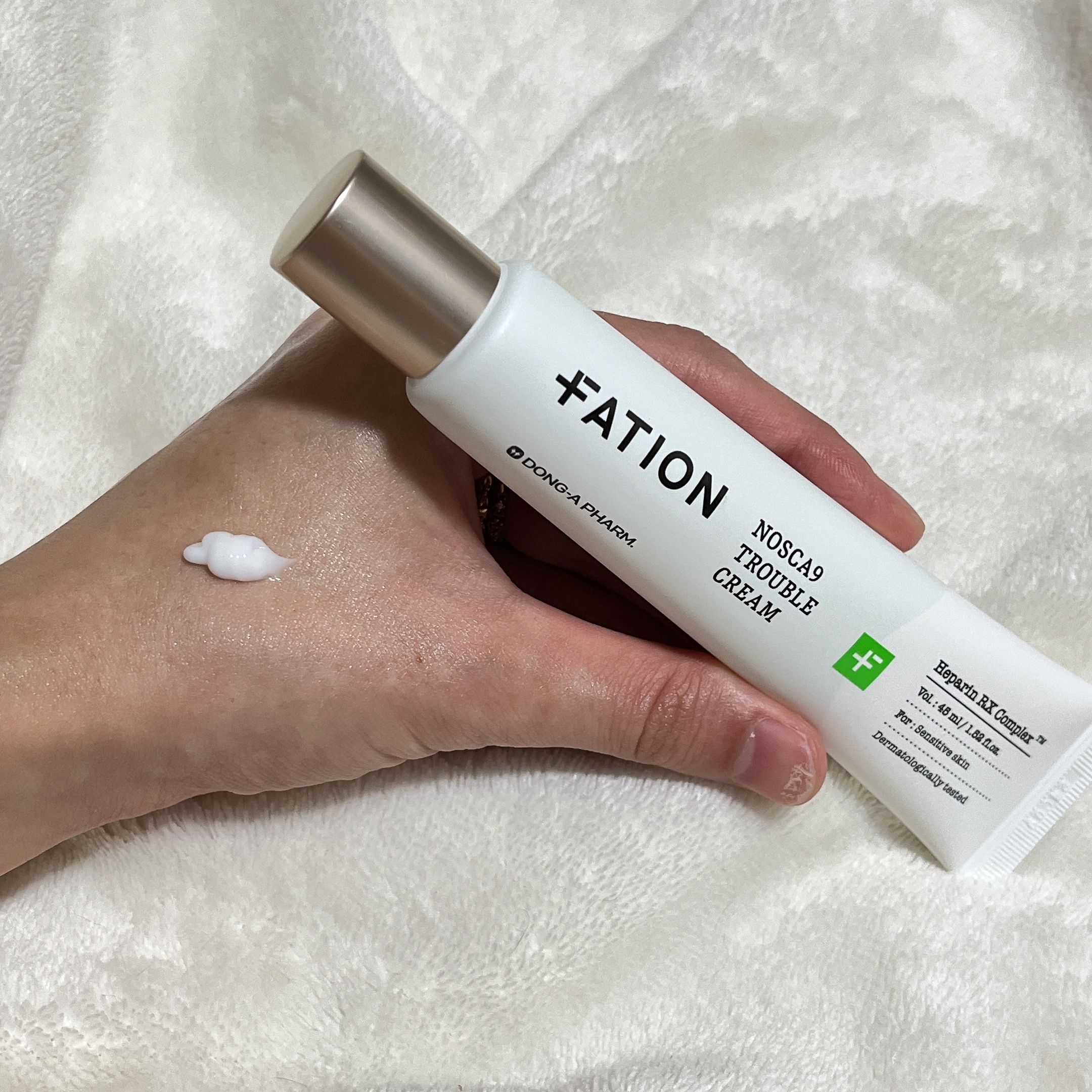 ノスカナインTクリームS/FATION/フェイスクリームを使ったクチコミ（2枚目）