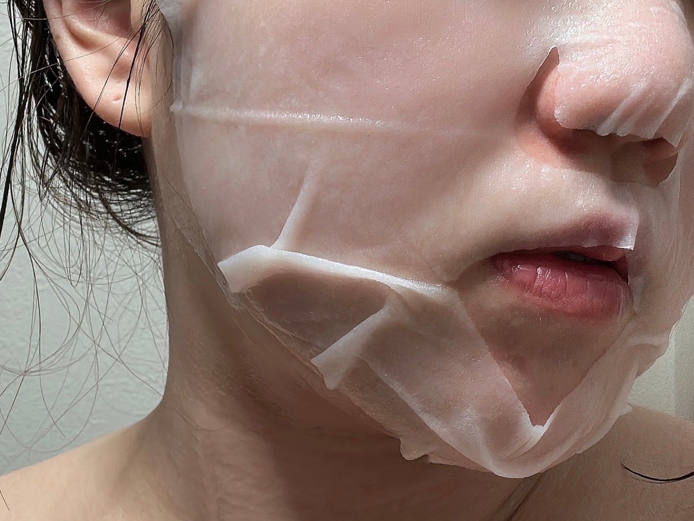 弱酸性PHシートマスク 復活草フィット/Abib /シートマスク・パックを使ったクチコミ(2枚目)