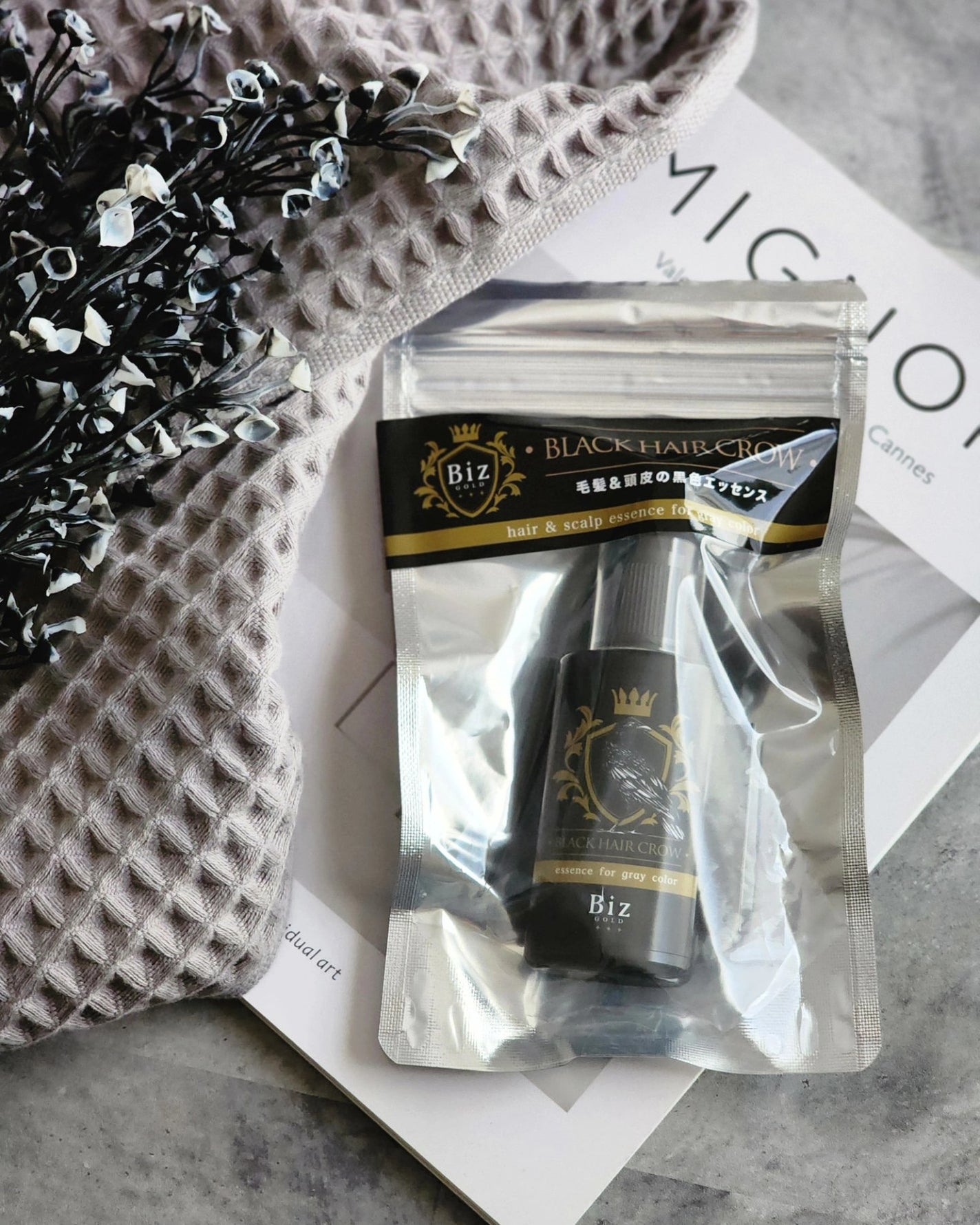 王様のブラックヘアクロウ/BIZGOLD/頭皮ローションを使ったクチコミ(5枚目)