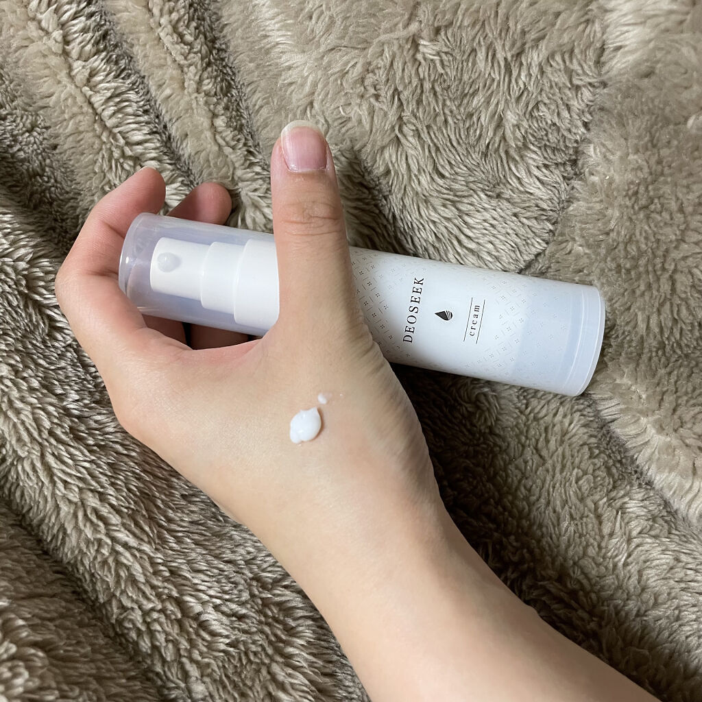 デオシーク クリーム/DEOSEEK/デオドラント・制汗剤を使ったクチコミ（2枚目）