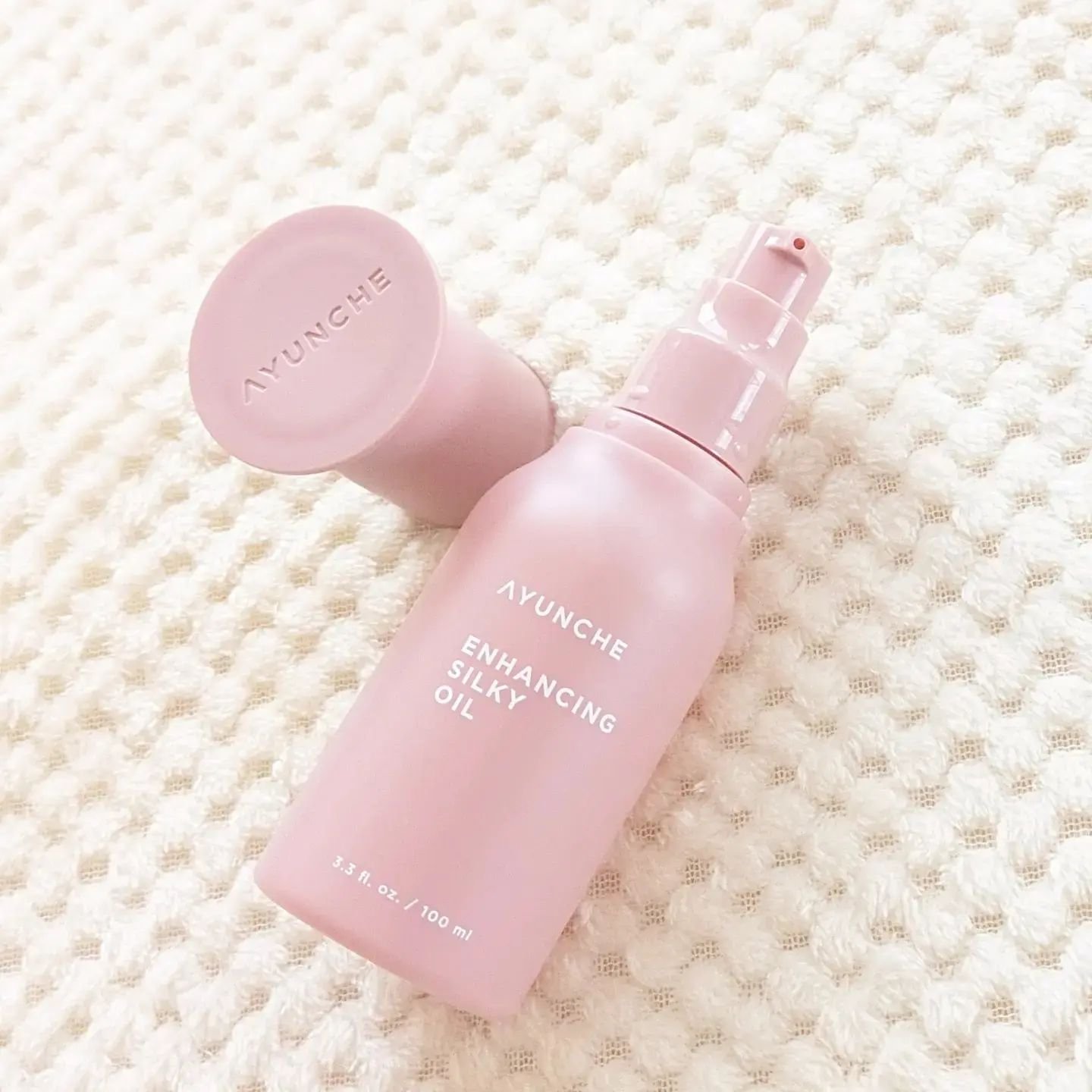 エンハンシングシルキーオイル/AYUNCHE/ヘアオイルを使ったクチコミ（2枚目）