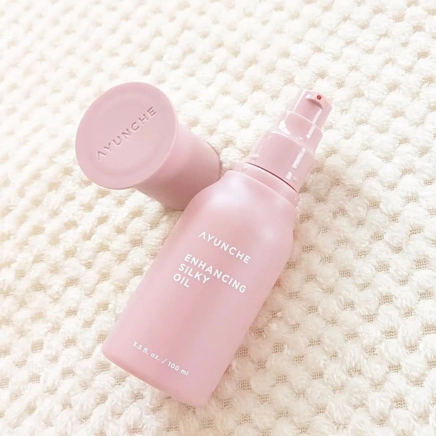 エンハンシングシルキーオイル/AYUNCHE/ヘアオイルを使ったクチコミ(2枚目)