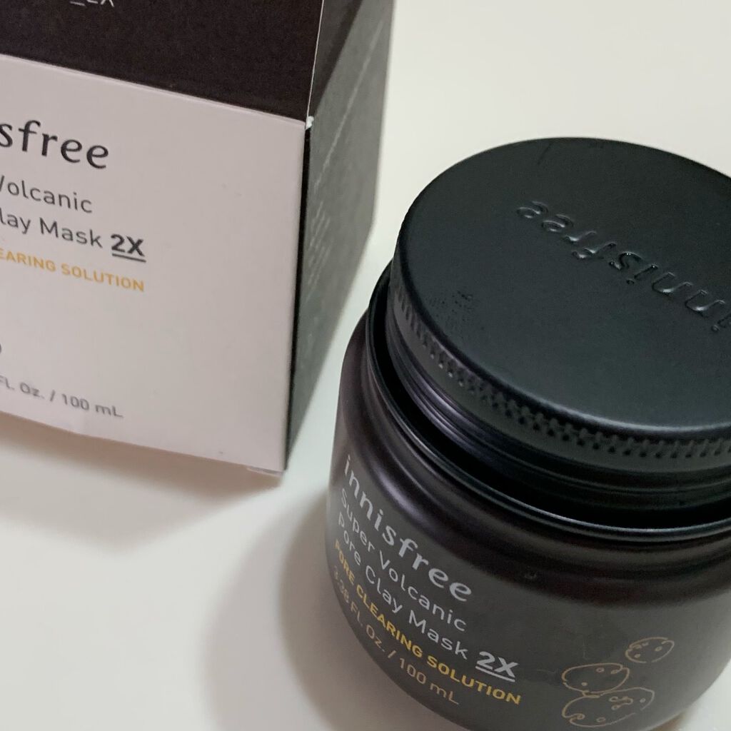 スーパーヴォルカニック ポア クレイマスク/innisfree/洗い流すパック・マスクを使ったクチコミ(1枚目)
