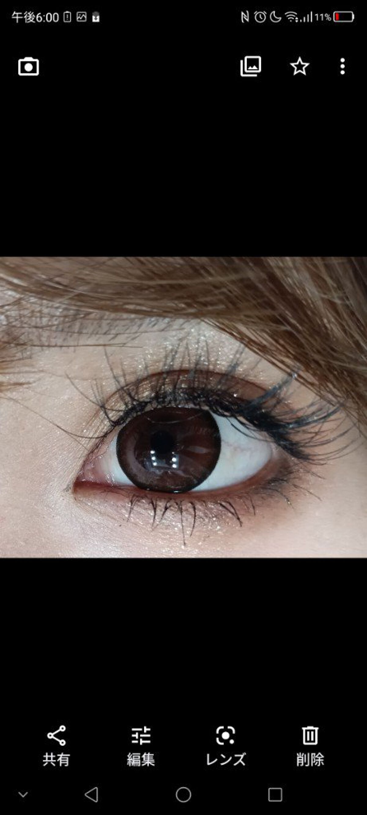 メルシェ 1month/AngelColor/１ヶ月（１MONTH）カラコンを使ったクチコミ（2枚目）