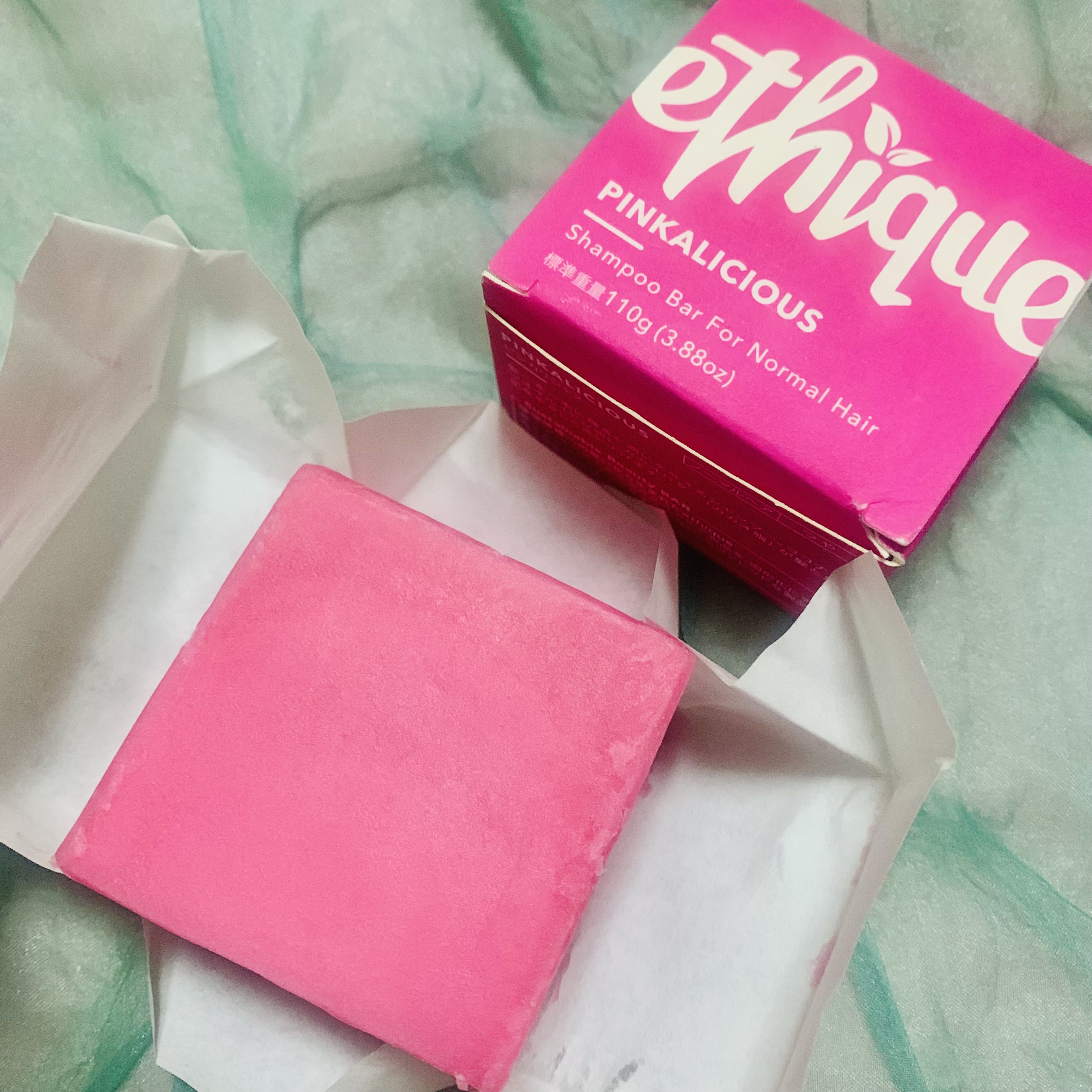 シャンプー バー ピンカリシャス/Ethique/市販シャンプーを使ったクチコミ（2枚目）