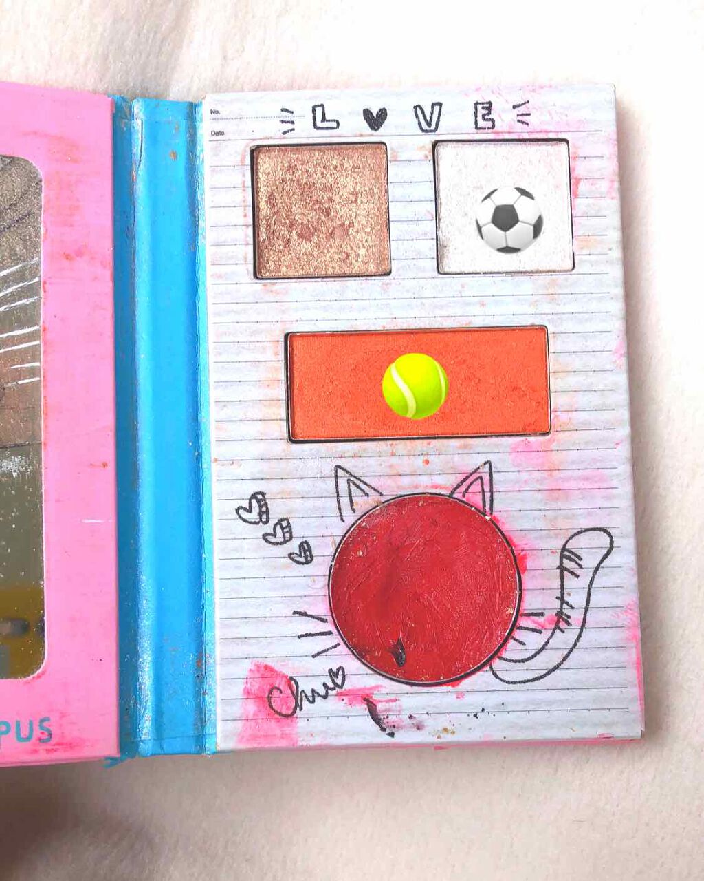 UR GLAM POWDER EYESHADOW/U R GLAM/単色アイシャドウを使ったクチコミ(2枚目)