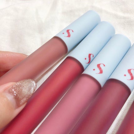 オールタイム ムード ベルベットティント サマータイムエディション/saat insight/リップティントを使ったクチコミ(7枚目)