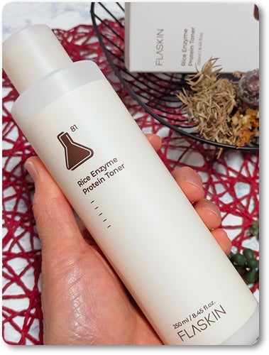 白米一番搾りタンパク質トナー/FLASKIN/化粧水を使ったクチコミ(2枚目)