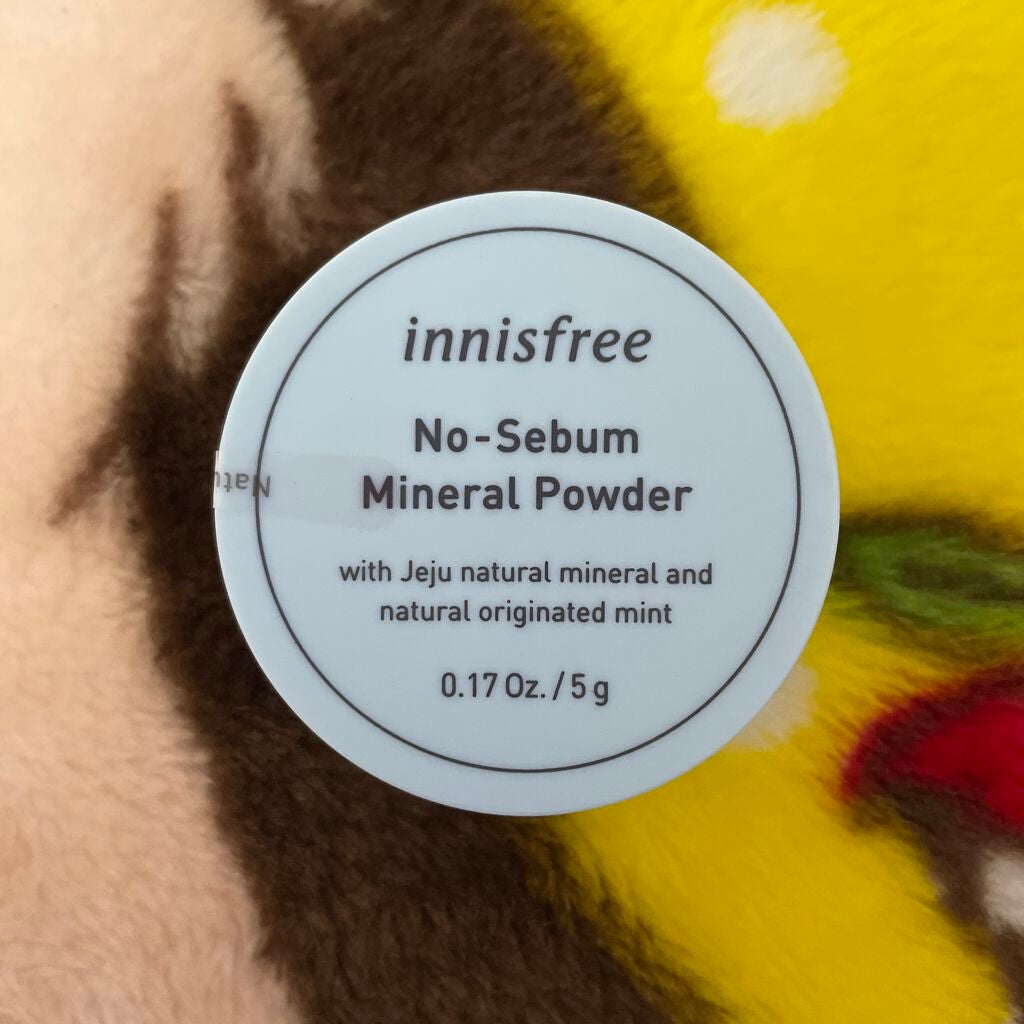 ノーセバム ミネラルパウダー/innisfree/ルースパウダーを使ったクチコミ(1枚目)