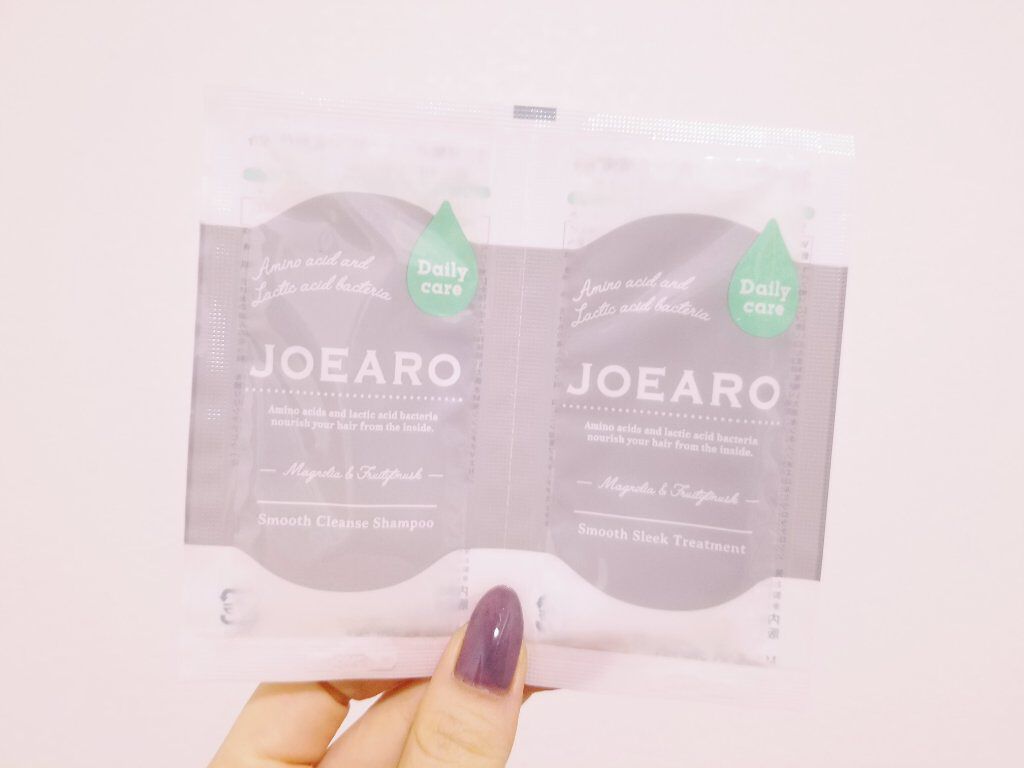 スムースクレンズシャンプー／スムーススリークトリートメント/JOEARO/市販シャンプーを使ったクチコミ（1枚目）