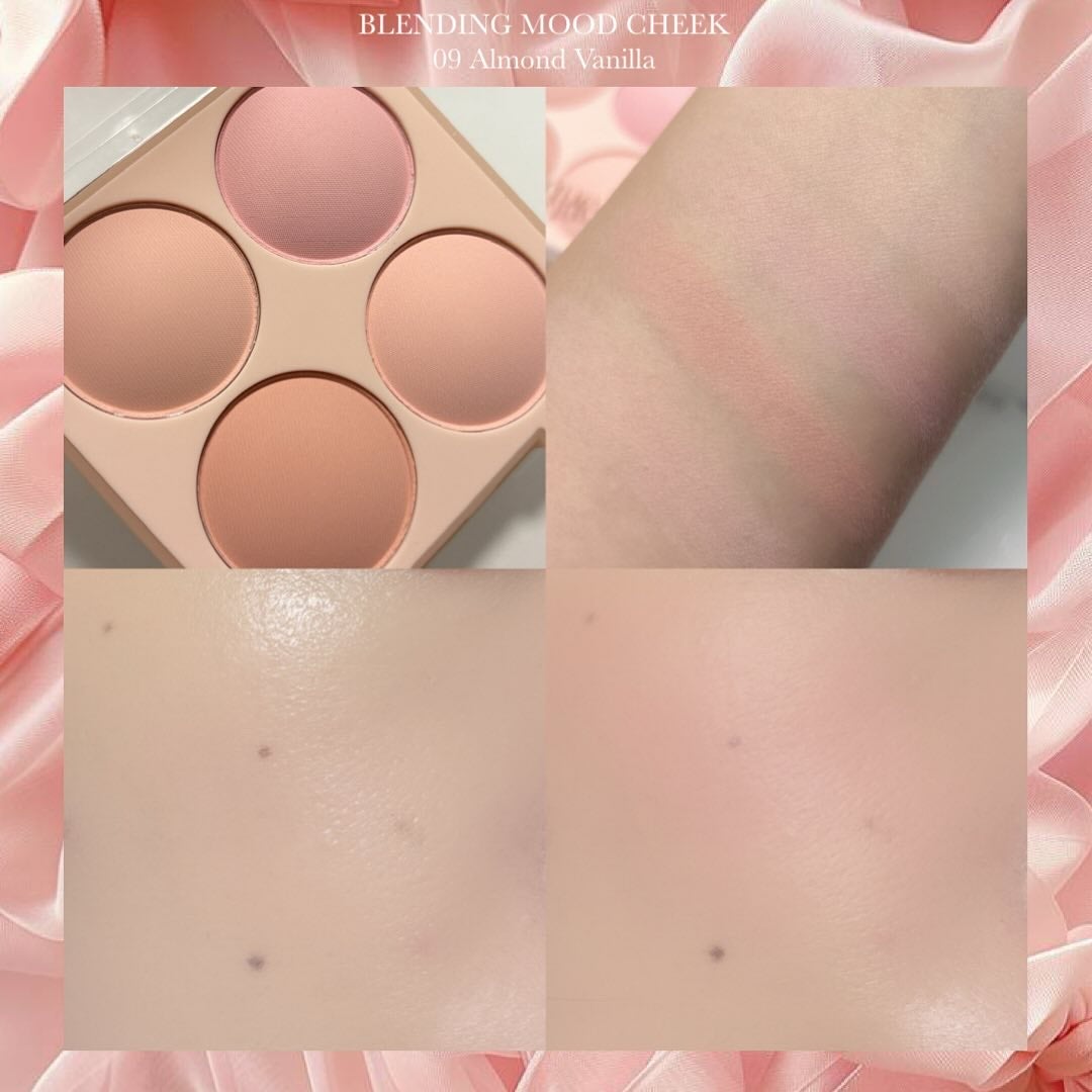 ブレンディングムードチーク/dasique/パウダーチークを使ったクチコミ(2枚目)