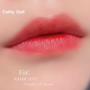 Vit C ウォーターティント/CathyDoll/口紅を使ったクチコミ（7枚目）