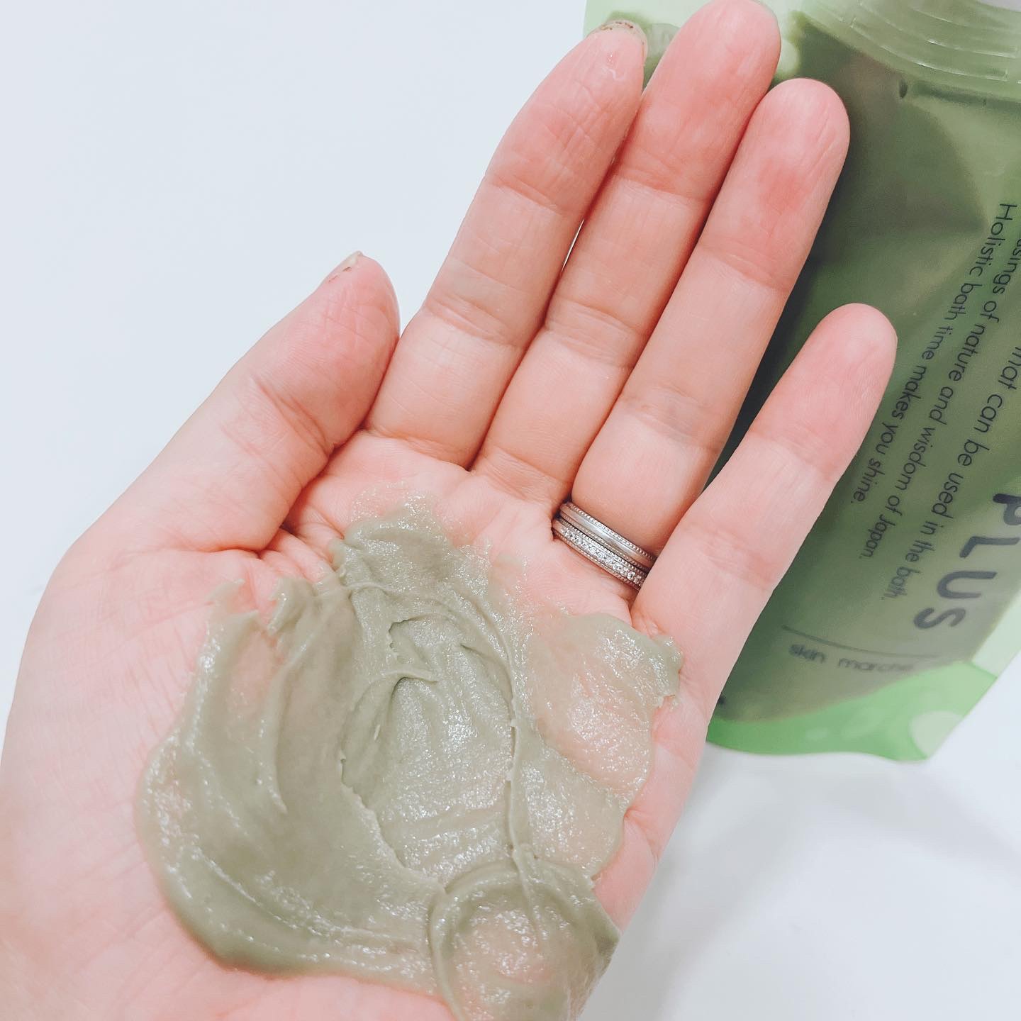 skinmarche WAOPLUS ハートリーフマグワートブースターマスク/ブレーンコスモス/洗い流すパック・マスクを使ったクチコミ（3枚目）