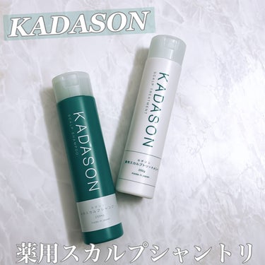 薬用スカルプシャンプー/トリートメント/KADASON (カダソン)/シャンプー・コンディショナーを使ったクチコミ（1枚目）