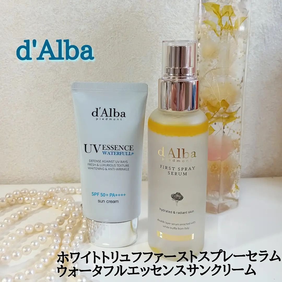 ダルバ ホワイトトリュフファーストスプレーセラム/ダルバ/ミスト状化粧水を使ったクチコミ(1枚目)
